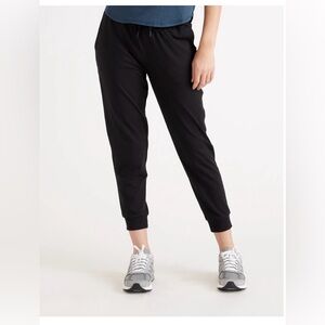 Quince Flowknit mid-rise jogger M